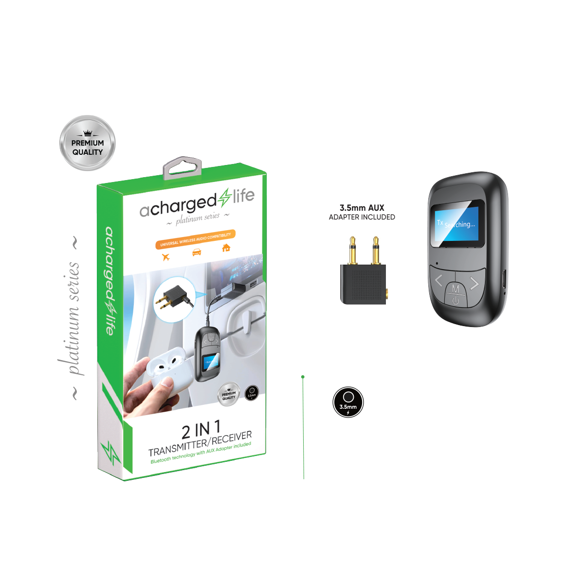 CL117 - A Charged Life Adapter Audio Wireless