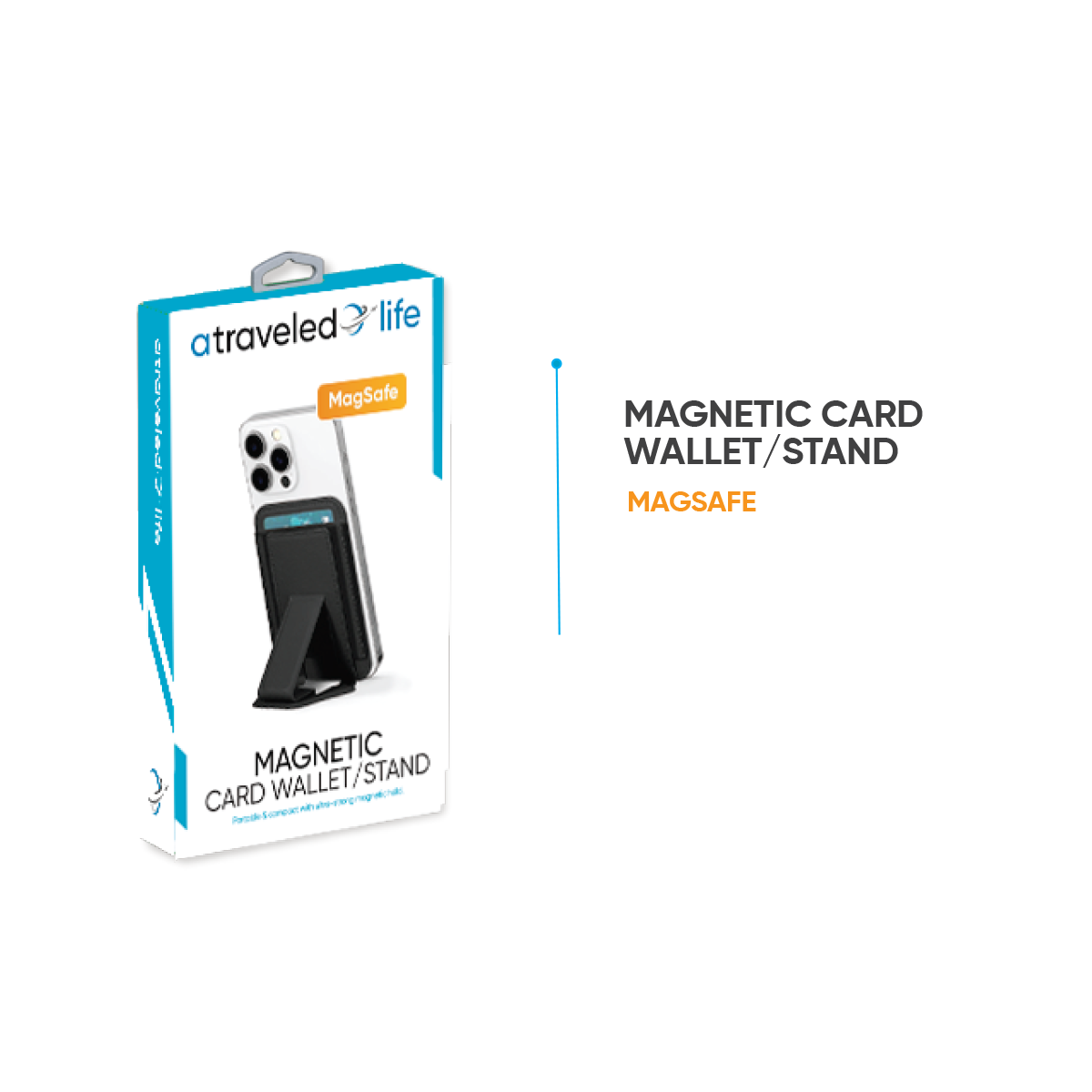 MagSafe Wallet Stand for Apple & Android