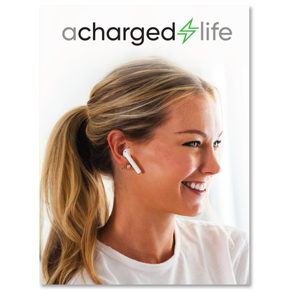 CL104B - A Charged Life Charging Cable Micro USB 6Ft Black