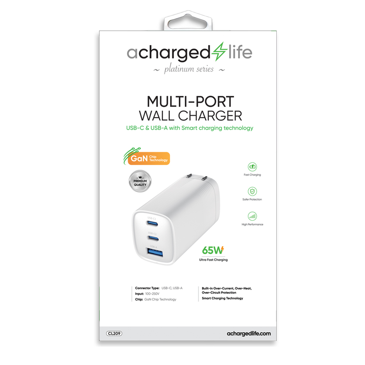 Wall Charger 65W Multi Port