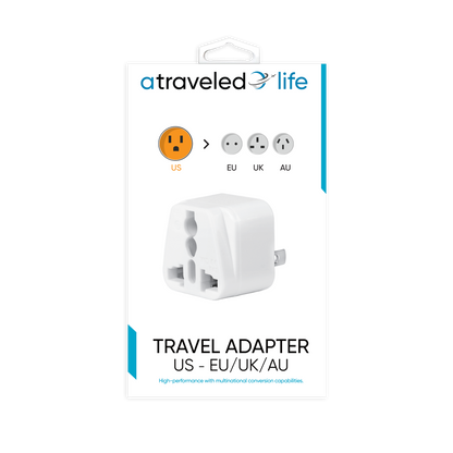 CL810 - A Traveled Life US to EU/UK/AU Plug