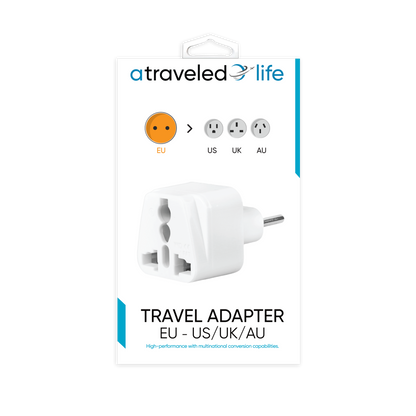 CL811 - A Traveled Life EU to US /UK/AU Plug