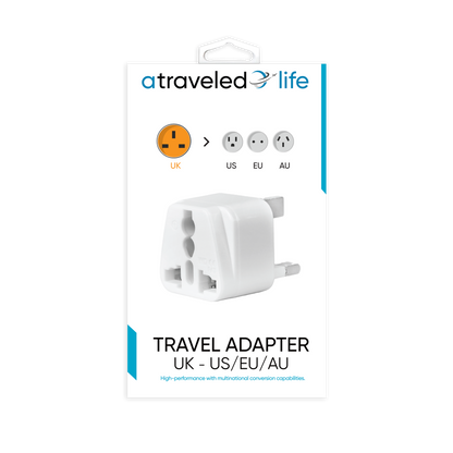 CL812 - A Traveled Life UK to US/EU/AU Plug